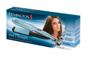 Păr Drept și Strălucitor cu Placa de Îndreptat Părul Remington Wet2Straight S7350